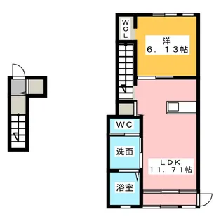 グランドゥール【2階】の間取り