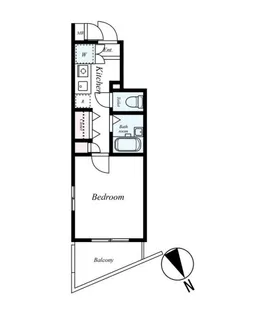 ロアール早稲田大学前【4階】の間取り
