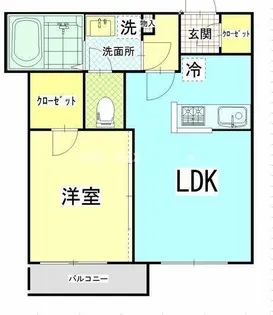グランシャリオ壱番館【3階】の間取り