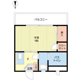 LUXE 1【1階】の間取り