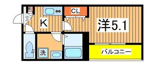GRADUS柏2【2階】の間取り