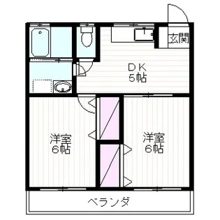 エルフローラ【3階】の間取り