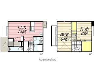 パインフォレストプラスワン【2階】の間取り