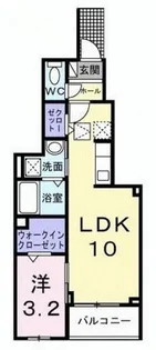 グラン・ハーモニー忠生公園【1階】の間取り