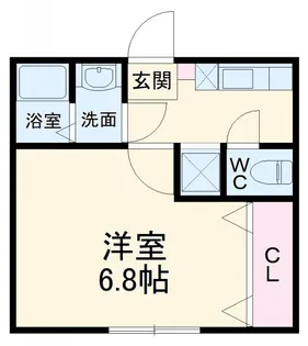 Ambition南橋本【3階】の間取り