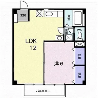 コーブル【1階】の間取り