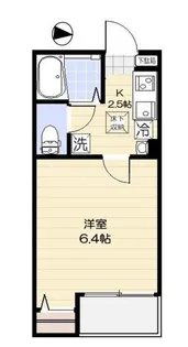 エルカーサ平和台【2階】の間取り