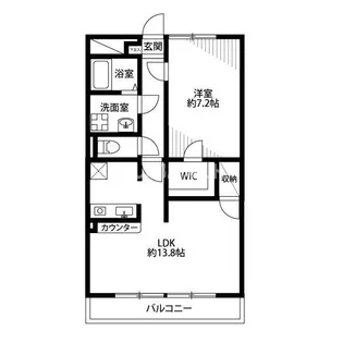 アムール 憩【2階】の間取り