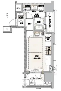 グランリビオ表参道【3階】の間取り