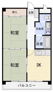 ベルトピア米子 A【6階】の間取り