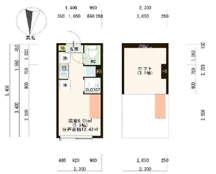 ハーモニーテラス上井草IV【2階】の間取り
