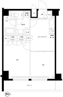 ルーブル墨田立花【4階】の間取り