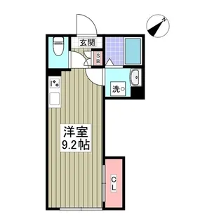 グランファースト高崎【1階】の間取り