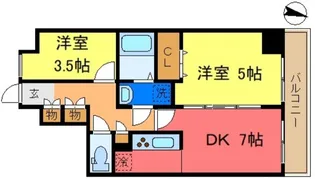 ISM新小岩【2階】の間取り