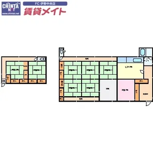 三重県度会郡玉城町積良【一戸建】の間取り