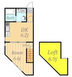 Len fort 町田【2階】の間取り