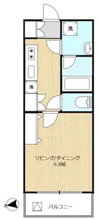 Bellus Vita(ベラスウィータ)【2階】の間取り