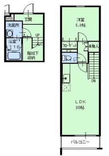 フジパレススリーハーブズ中百舌鳥町一丁【2階】の間取り