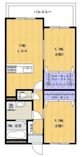 スターマンション【2階】の間取り