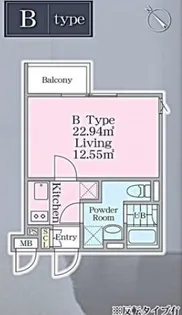 パセオ西新宿五丁目II【PASEO西新宿五丁目II】【3階】の間取り