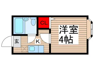 ジョイフル松戸【2階】の間取り