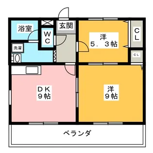 K’s COURT【1階】の間取り