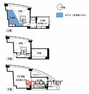 FLAMP【13階】の間取り