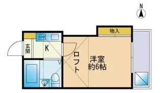 マディスンパレス【2階】の間取り