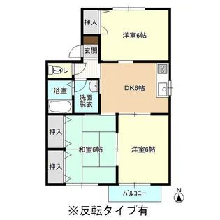 八ツ原ハイツ【2階】の間取り