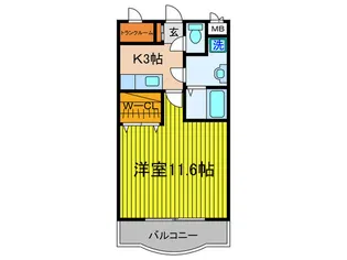 グラ-ツ橘【2階】の間取り