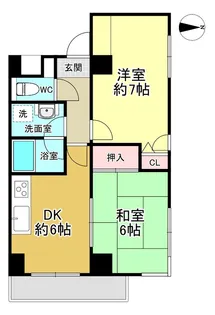 シティーコート西八王子【3階】の間取り