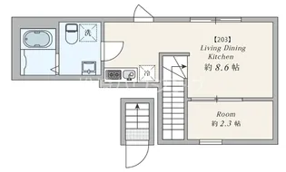 AW中野松が丘【2階】の間取り
