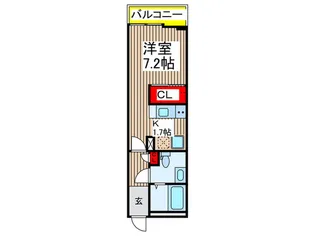 Fairy I【3階】の間取り