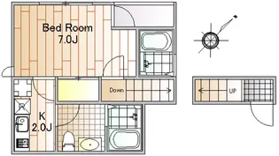 VERDE深沢【2階】の間取り
