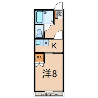 クレールIII【2階】の間取り