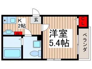 LUPINUS見沼代【1階】の間取り