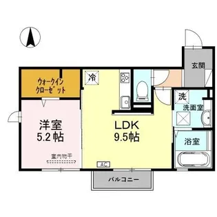 arrozal(アロサール)【1階】の間取り