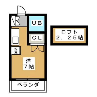 グリーンモア【2階】の間取り
