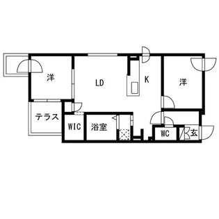Next Ave.KOTONI【1階】の間取り