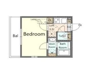 SOREVE大島【3階】の間取り