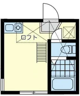 ユナイト蒔田エヴァーオンワード【1階】の間取り