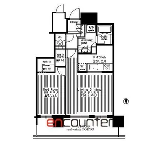 パークシティ武蔵小杉 ステーションフォレストタワー【29階】の間取り