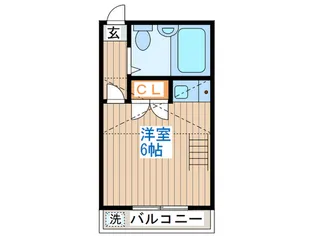 ボナール阿佐ヶ谷【2階】の間取り