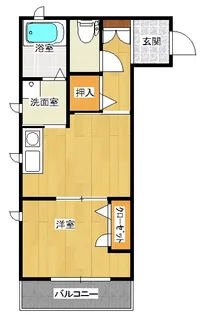べレオ広小路【3階】の間取り
