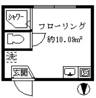 グレースアルメリア【1階】の間取り