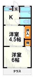コーポ京王【当店限定物件】【2階】の間取り