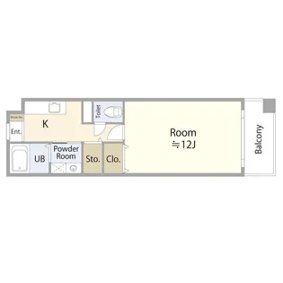 TAKAJO BASE【2階】の間取り