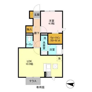 M・T・Le・Lien【1階】の間取り