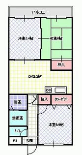 パレ下神田【2階】の間取り