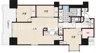 アマックス横浜【7階】の間取り